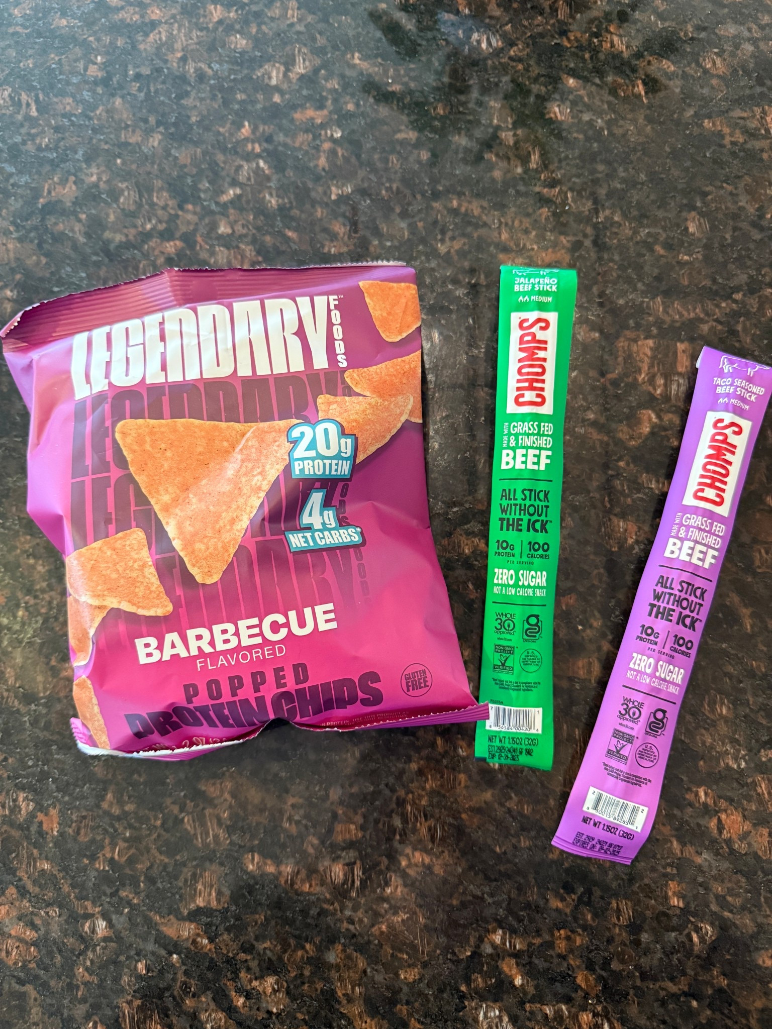 High-protein snack options to keep you full, these protein chips and jerky sticks are perfect for on-the-go!

#LTKTravel #LTKfoodie #LTKmomlife