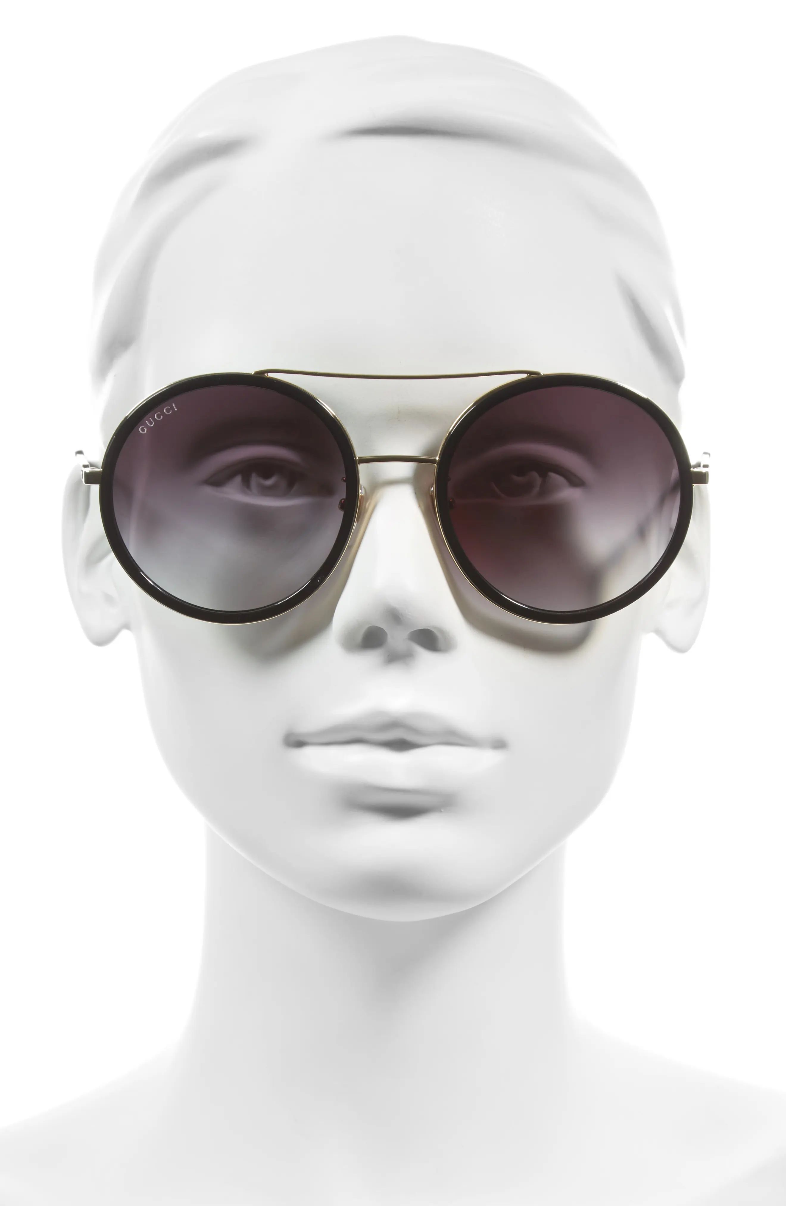 Gucci 56mm Round Sunglasses | Nordstrom