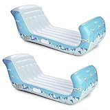 FUNBOY Giant Inflatable Alpine Mountain Sleigh - Bundle, Pack of 2, Winter Snow Sled, Perfect for Ho | Amazon (US)