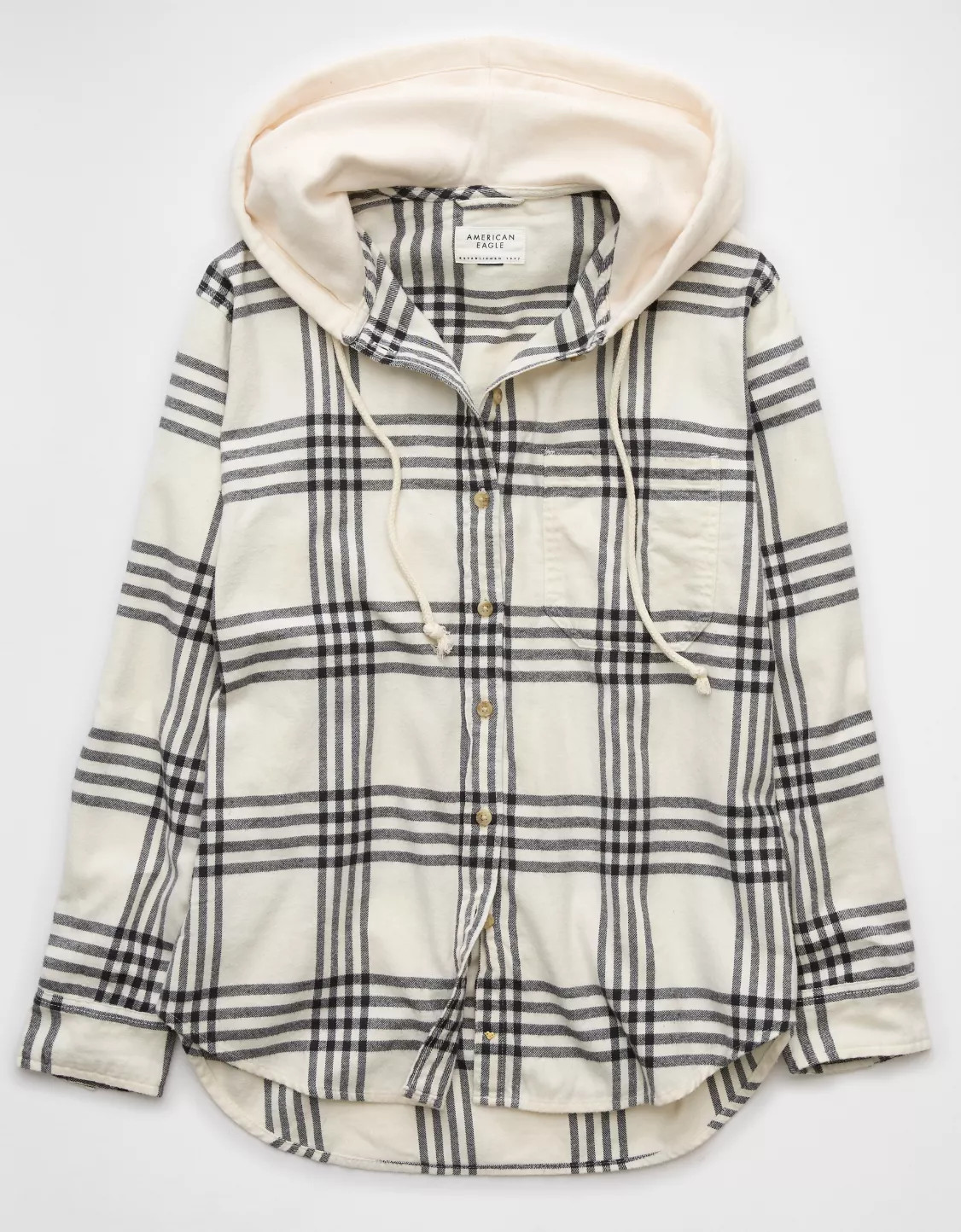 AE Hooded Flannel | American Eagle Outfitters (US & CA)