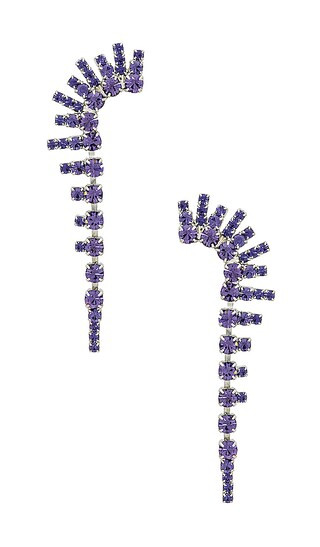 Mae Earring in Lavender | Revolve Clothing (Global)