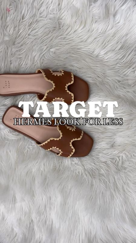 Target Hermes sandal look for less 
These whipstitch slides are super comfortable and pair back to any of your favorite spring + summer piece✨ they fit tts and have great flexibility. Only $25

#LTKFindsUnder50 #LTKShoeCrush #LTKStyleTip
