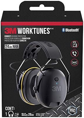 3M WorkTunes Connect Hearing Protector with Bluetooth technology | Amazon (US)