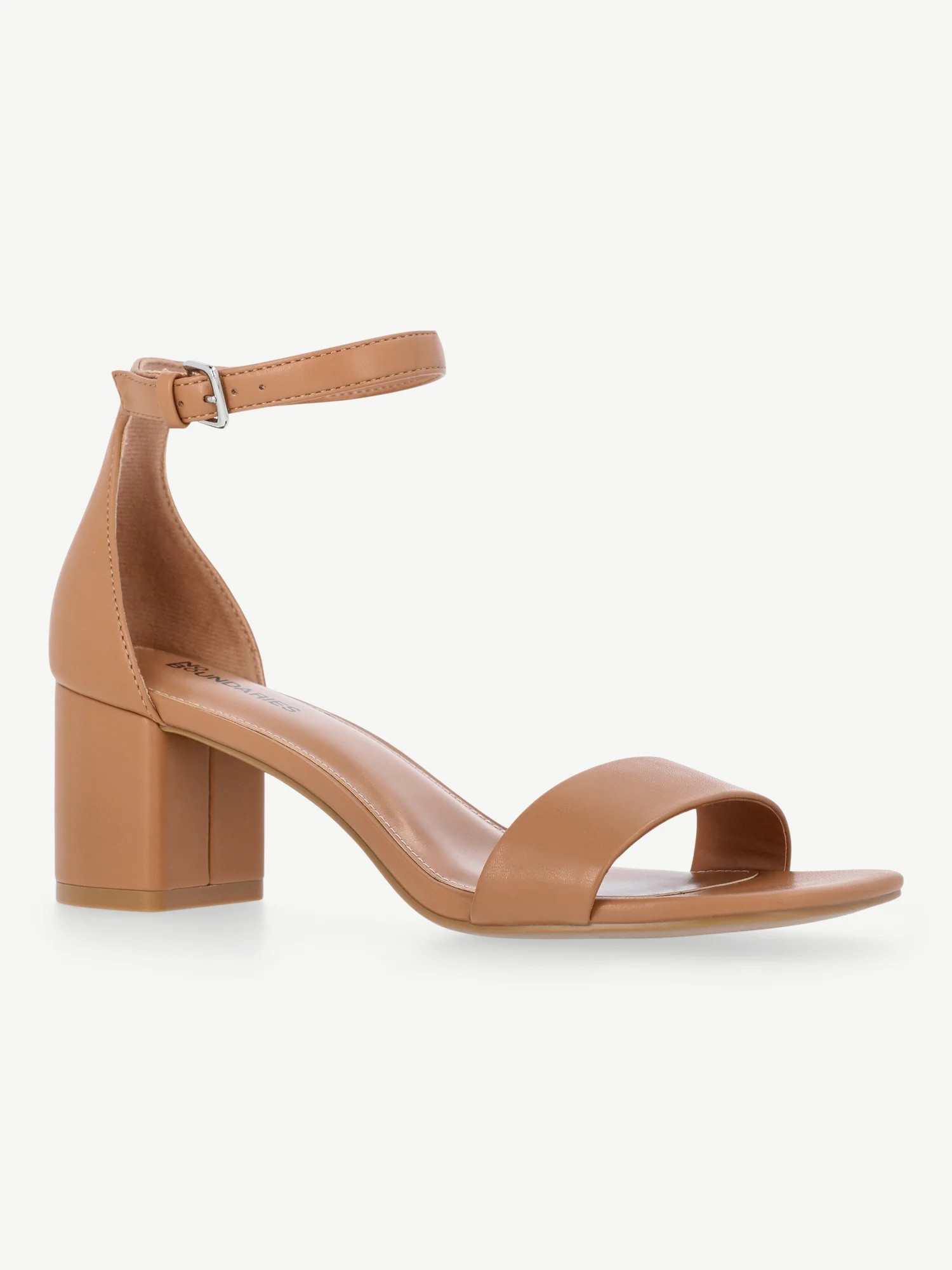 No Boundaries Women's Heeled Dress Sandal | Walmart (US)