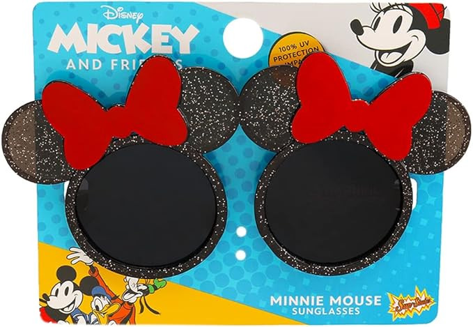 Sun-Staches Mickey or Minnie Mouse Sunglasses for Kids | Official Disney Accessory | Vacation, Pa... | Amazon (US)