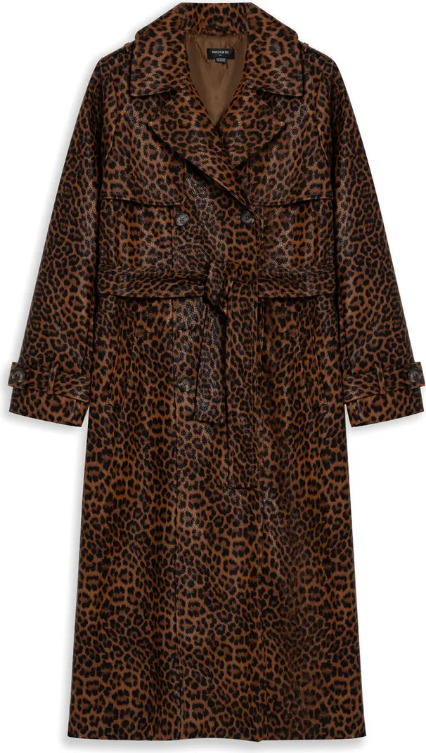 Noize Albina Faux Leather Trench Coat | Nordstromrack | Nordstrom Rack