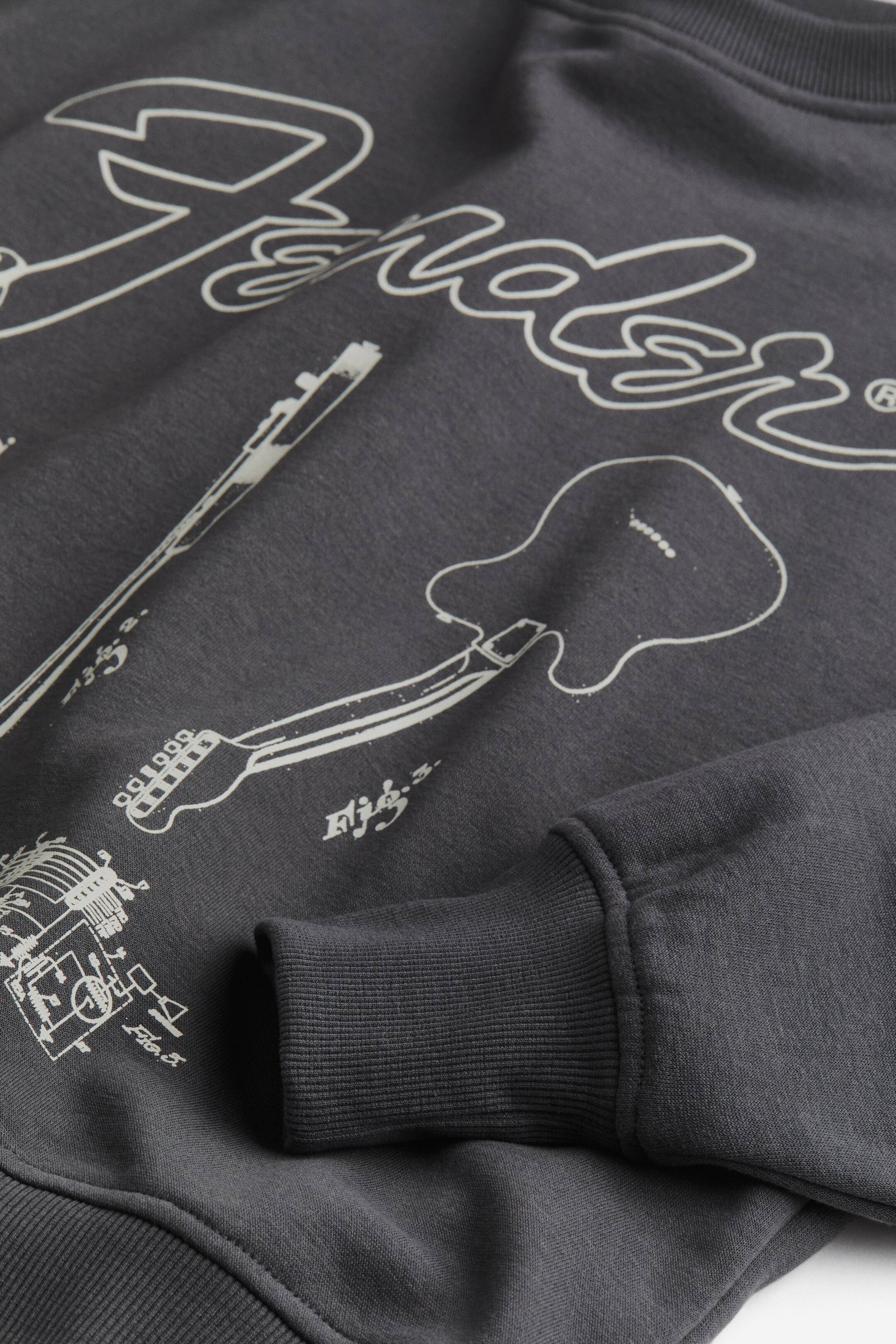 Printed Sweatshirt | H&M (US + CA)