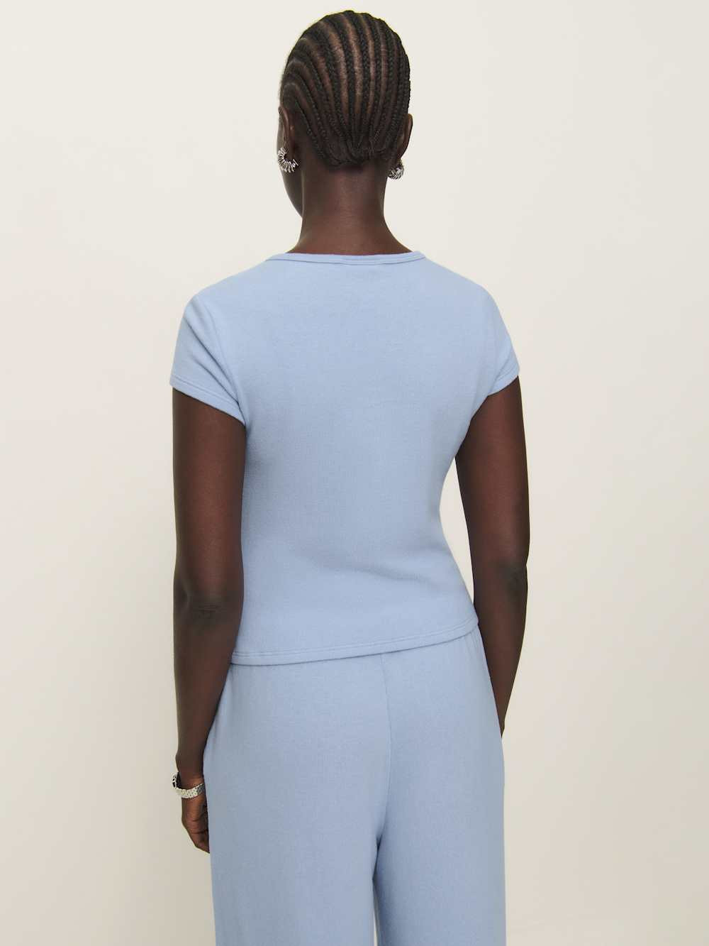 Olive Knit Top | Reformation (Global)