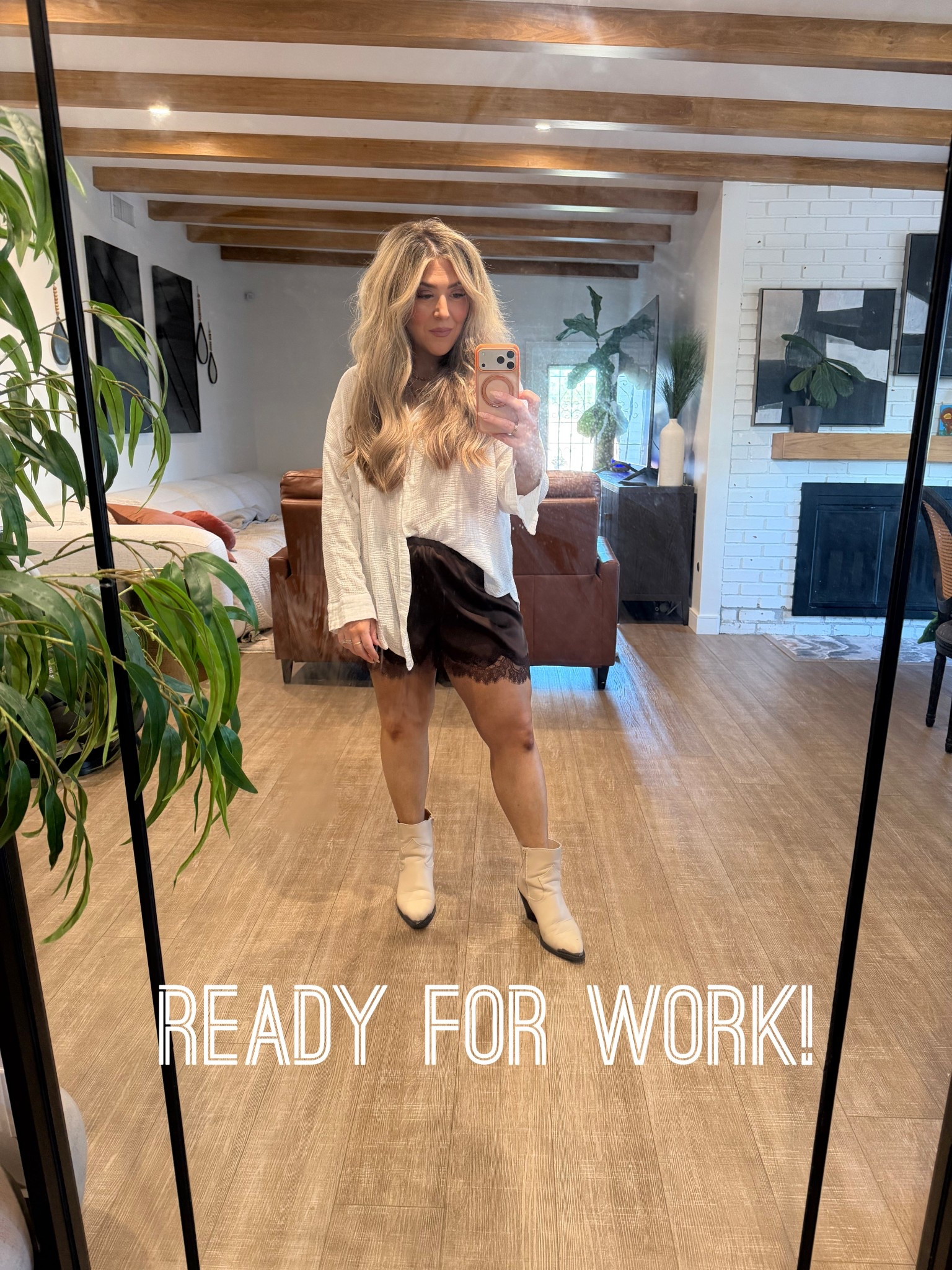 Ready for my day behind the chair! 
#hairstylist #hairstylistoutfit #targetstyle

#LTKmomlife #LTKWorkwear #LTKMidsize