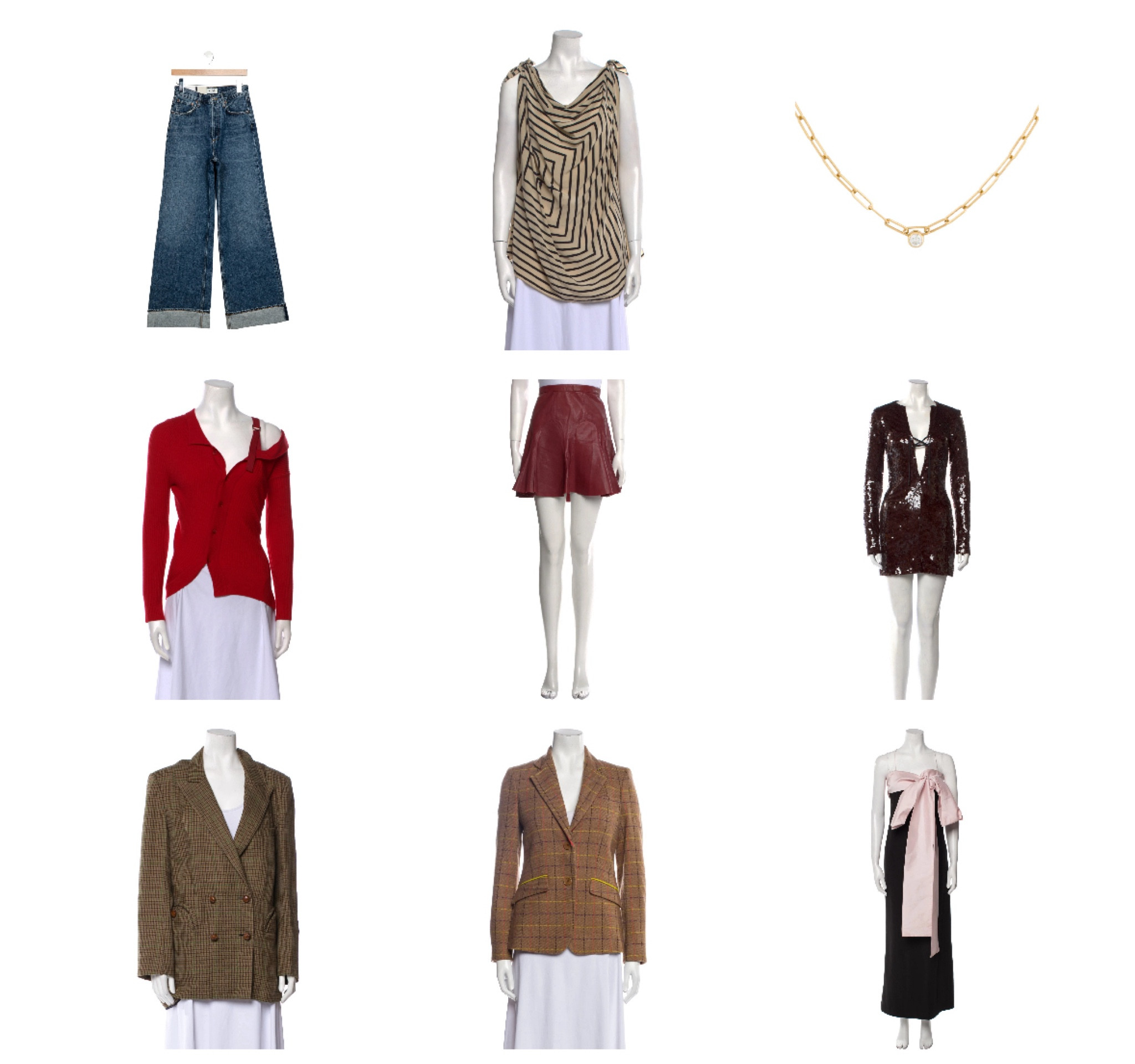 Agolde Dame jeans for under $100, a Toteme top for under $300, and a burgundy lambskin skirt for $125 

#LTKSeasonal #LTKFindsUnder100