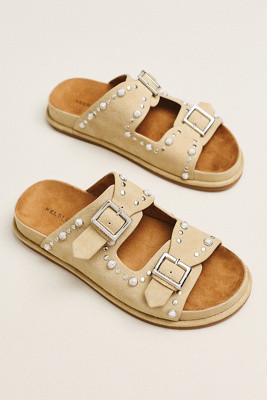 Kelsi Dagger Brooklyn Studded Double-Strap Sandals | Anthropologie (US)