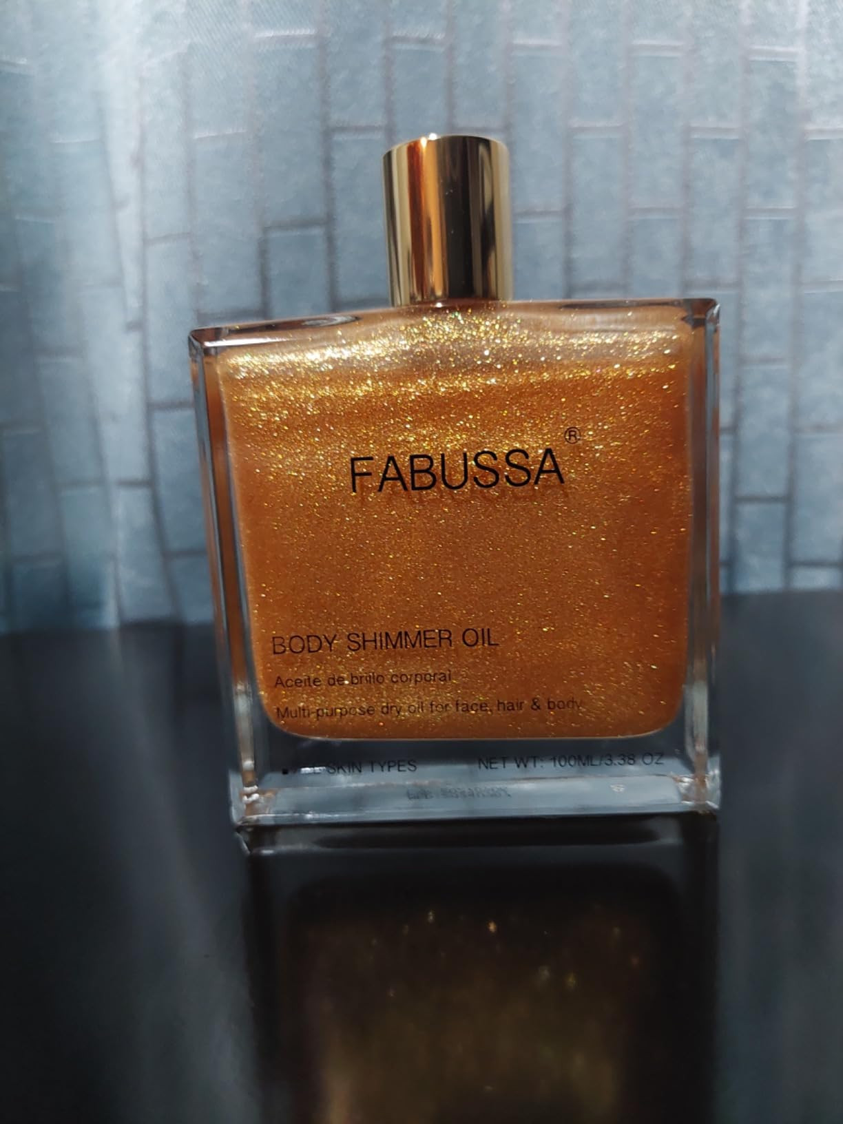 Body Shimmer Oil | Hydrating & Illuminating Highlighter for Face, Body & Hair 3.38 Fl Oz | Amazon (US)