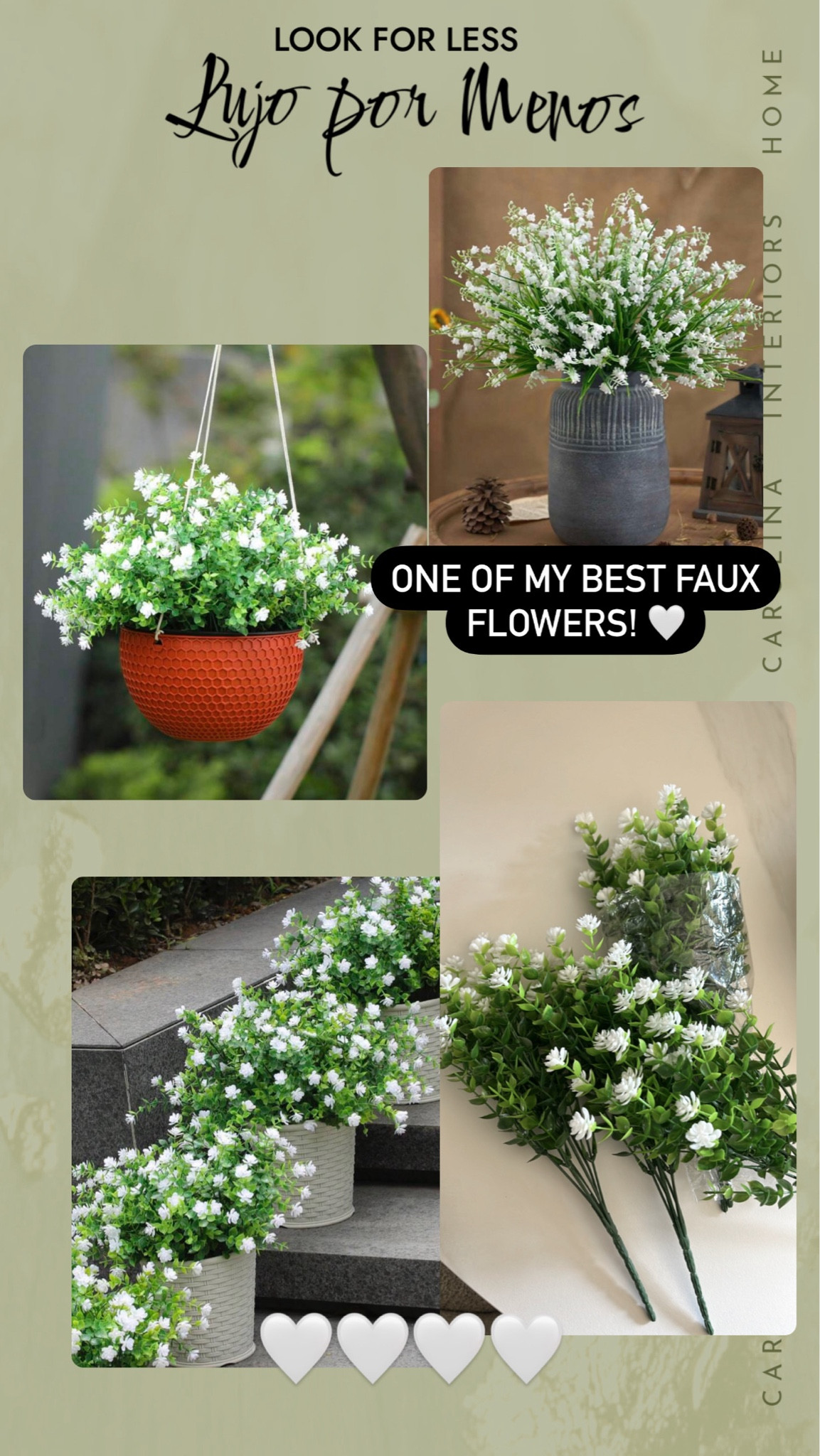 You can make so many beautiful decor with this beautiful flowers! Come in Pack of 10 !!! Perfect if you don’t have the green thumb 👍 ✨
💚

#LTKstyletip #LTKSeasonal #LTKhome