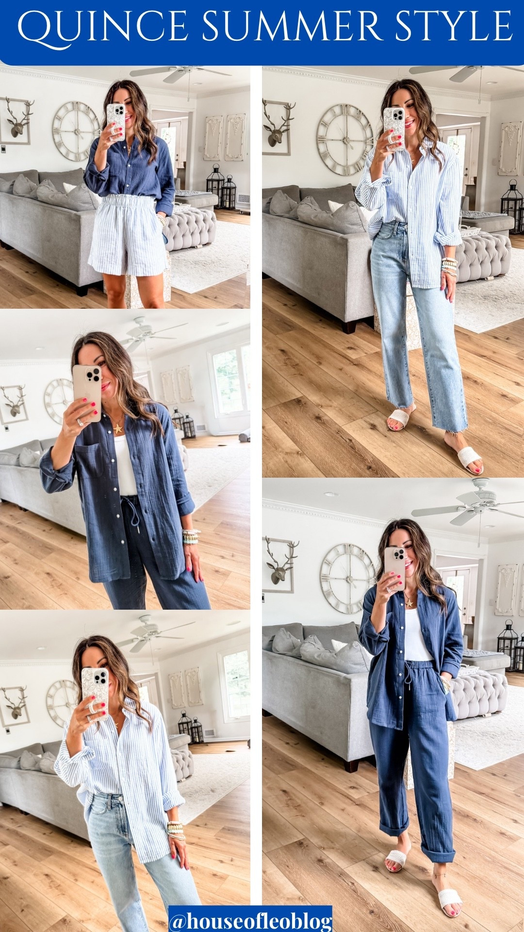 What I loved and bought from @Quince.
The nicest gauze pieces and lightweight linen shorts I can mix and match to round out summer. #quincepartner 

Small tops. Pants XS. Shorts small but prefer XS. Jeans 25 short.