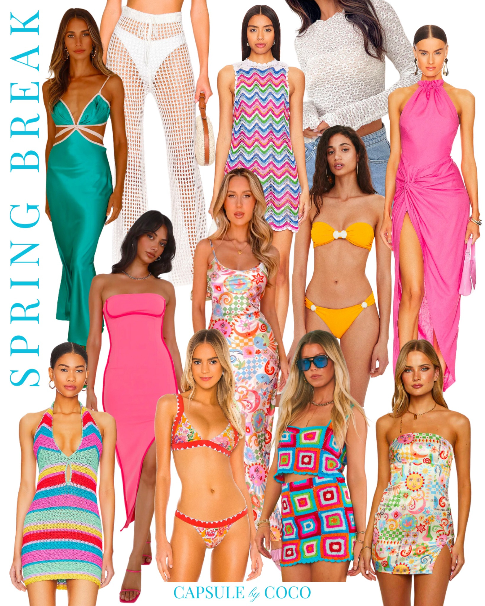 SPRING BREAK ☀️⛱️

Spring break outfit, spring break outfits, spring break dress, spring break dresses, spring break swim, vacation outfit, vacation dress, vacation outfits, vacation dresses, senior spring break, beach look, vacation look, spring break look, coverup, coverups, cover up, cover ups, bikini, bikinis, one piece, one piece swimsuit, beach outfit, beach outfits, beach dress, beach dresses, CapsuleByCoCo

#LTKswim #LTKtravel #LTKU