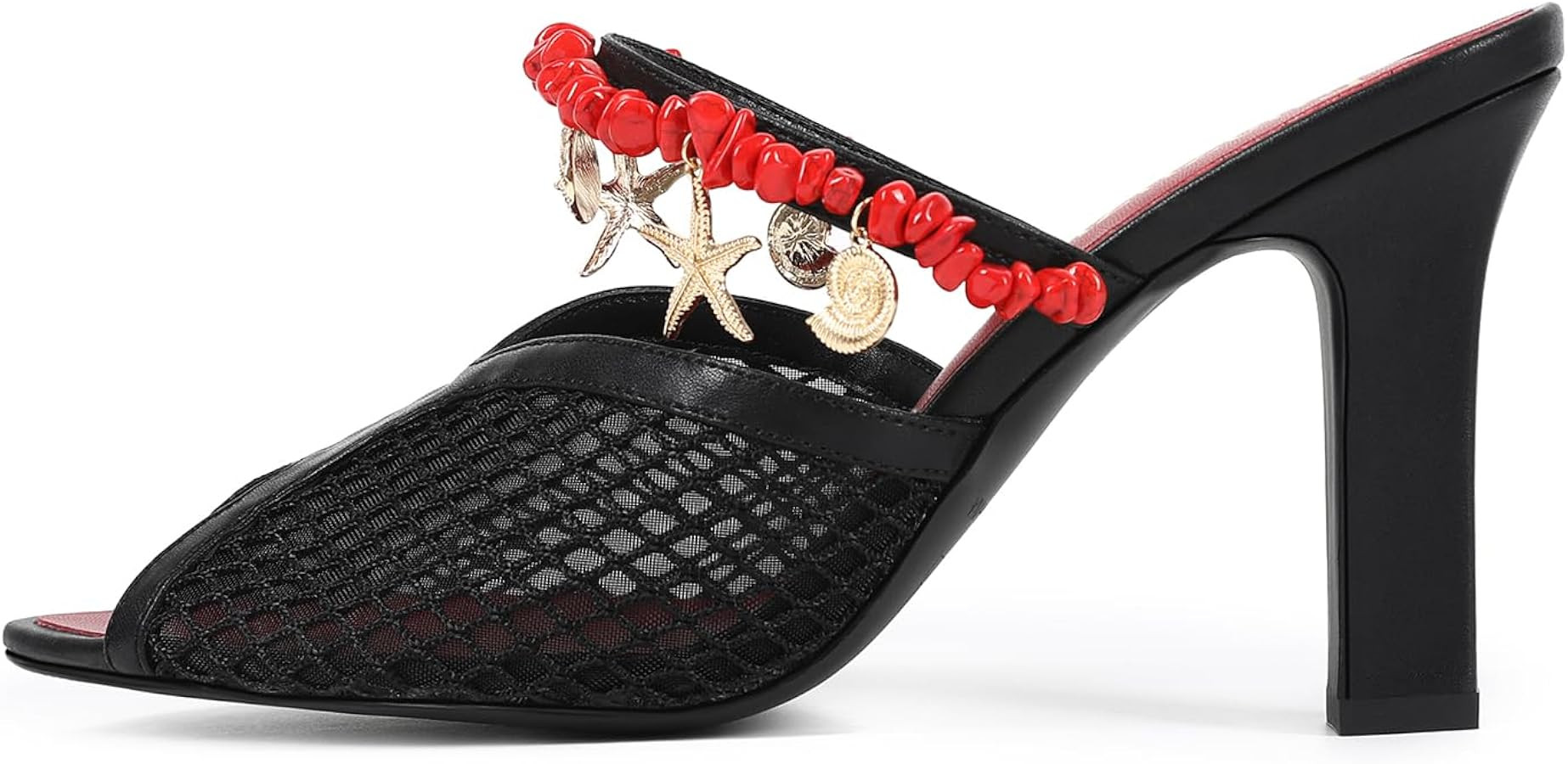 Block Peep Toe Heel Sandals for Women | Amazon (US)