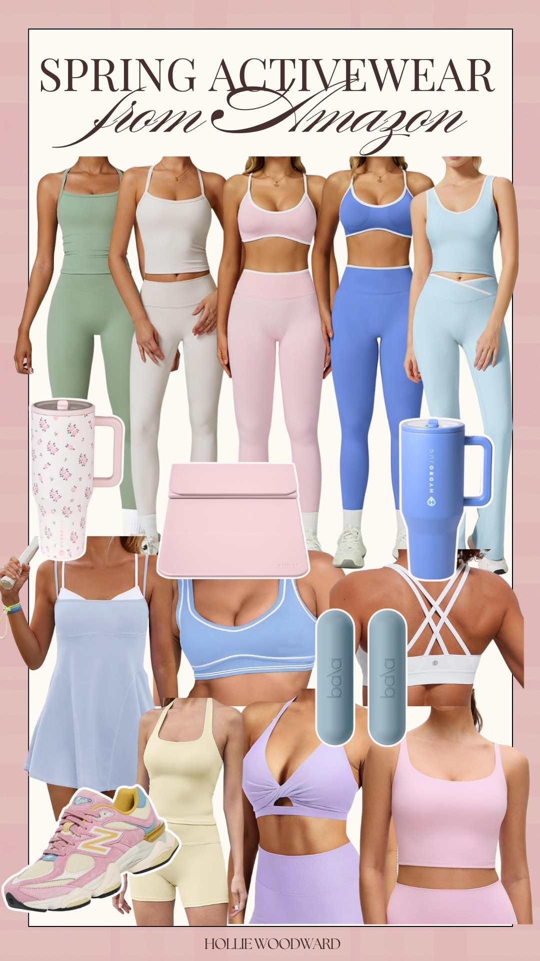 the CUTEST activewear pieces for spring! and all affordable + from amazon 🩵 

 #LTKActive
