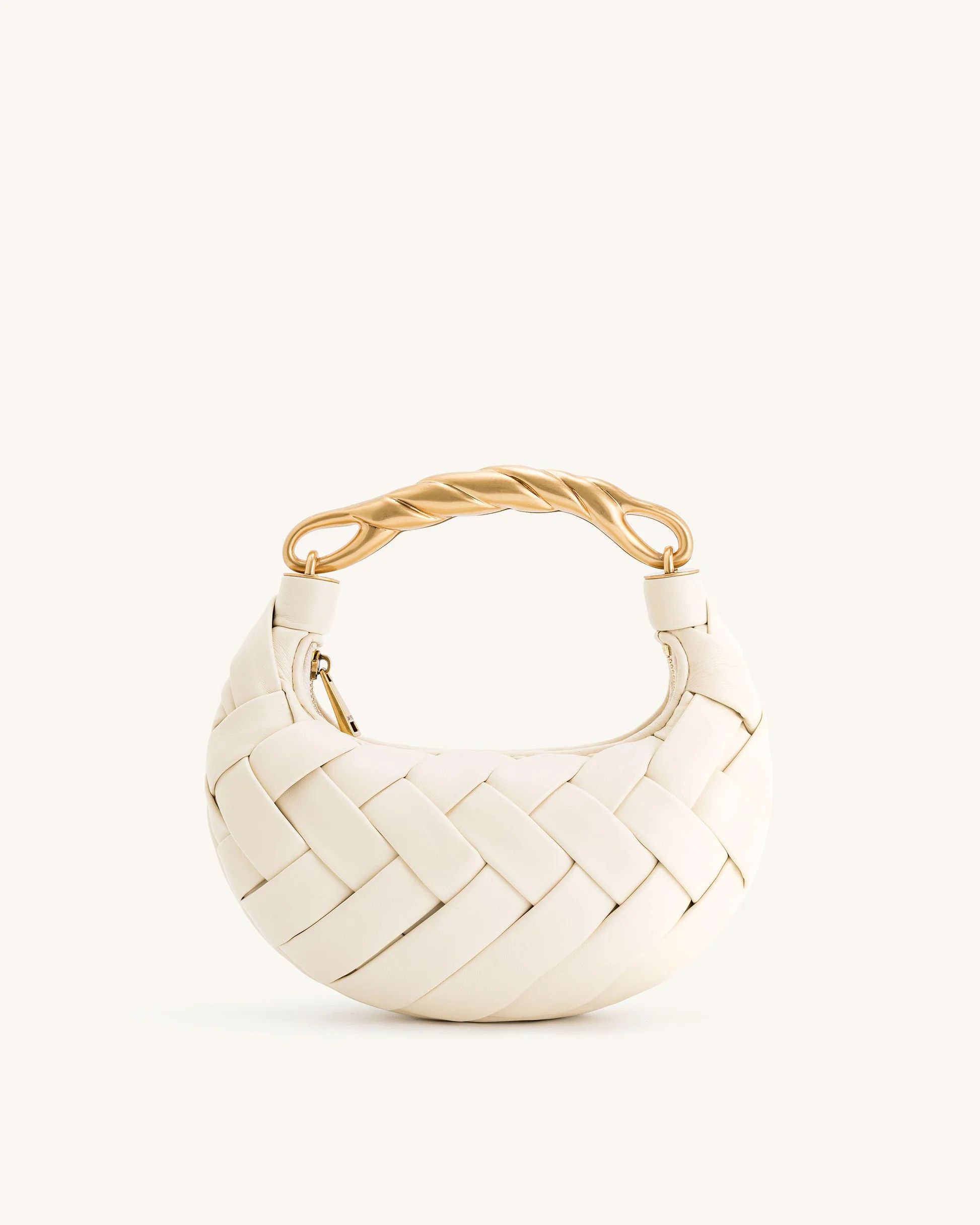 Orla Weave Handbag - White | JW PEI US