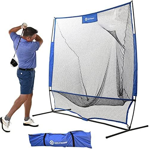 OZO Fitness Golf Practice Net for Backyard Driving - A Golf Swing Training Aid with Impact Screen... | Amazon (CA)