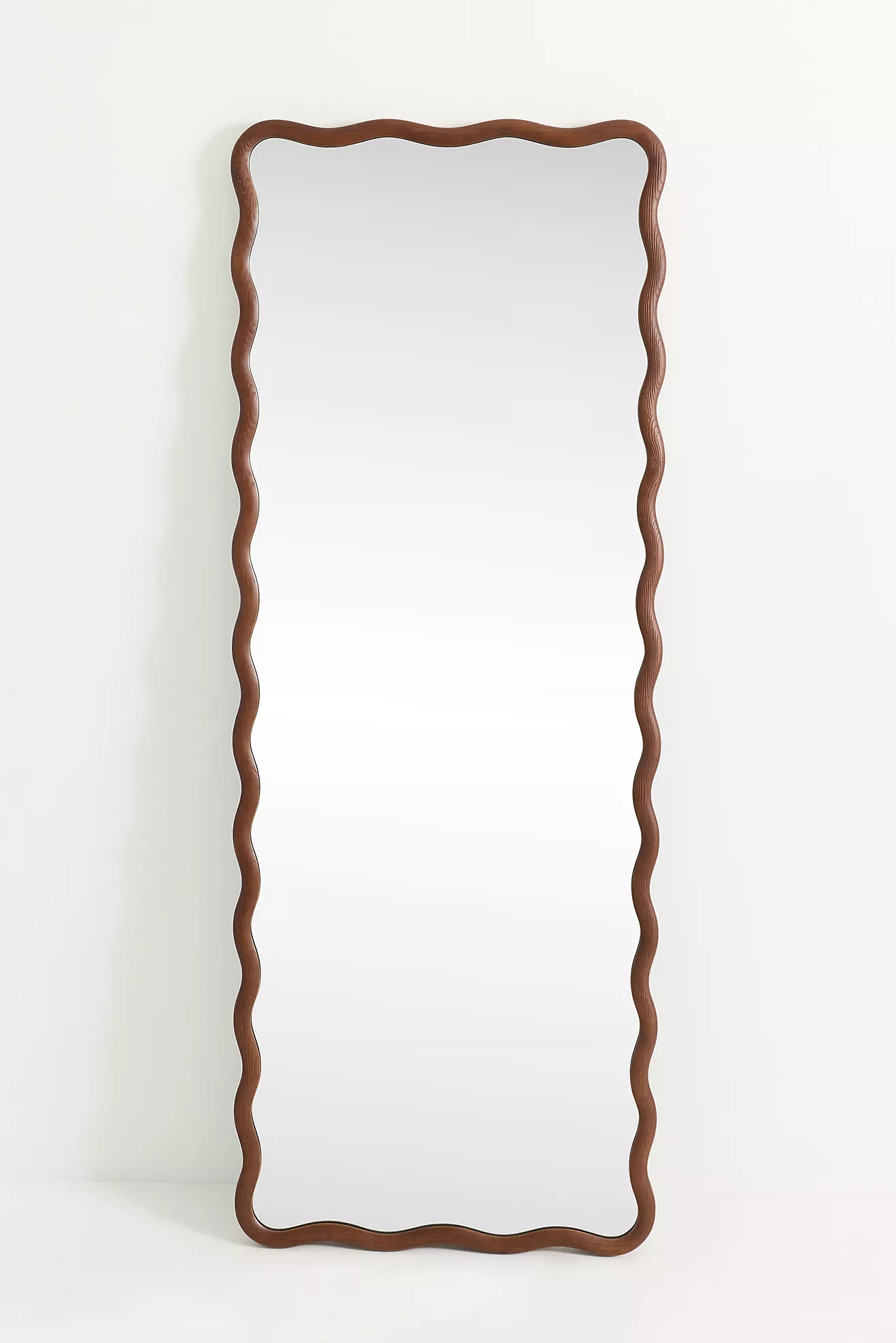 Coquille Scalloped Floor Mirror | Anthropologie (US)