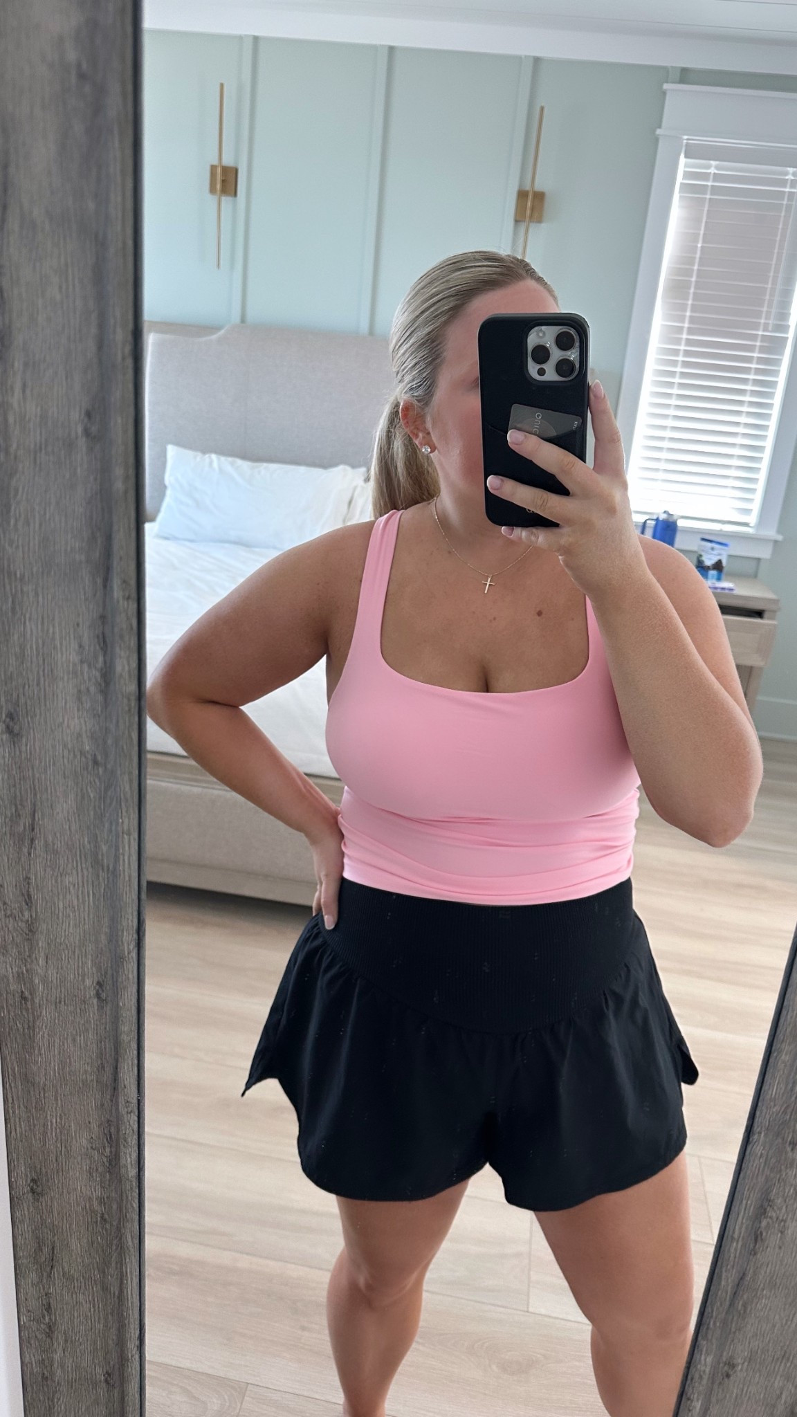 2 of my target faves right now!! Both so flattering! Wearing a L in top and XL in the shorts! 

#LTKStyleTip #LTKMidsize #LTKFindsUnder50