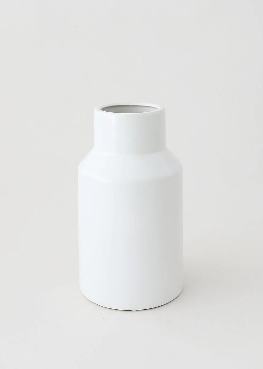 Afloral Branch Vase in White - 9" | Afloral