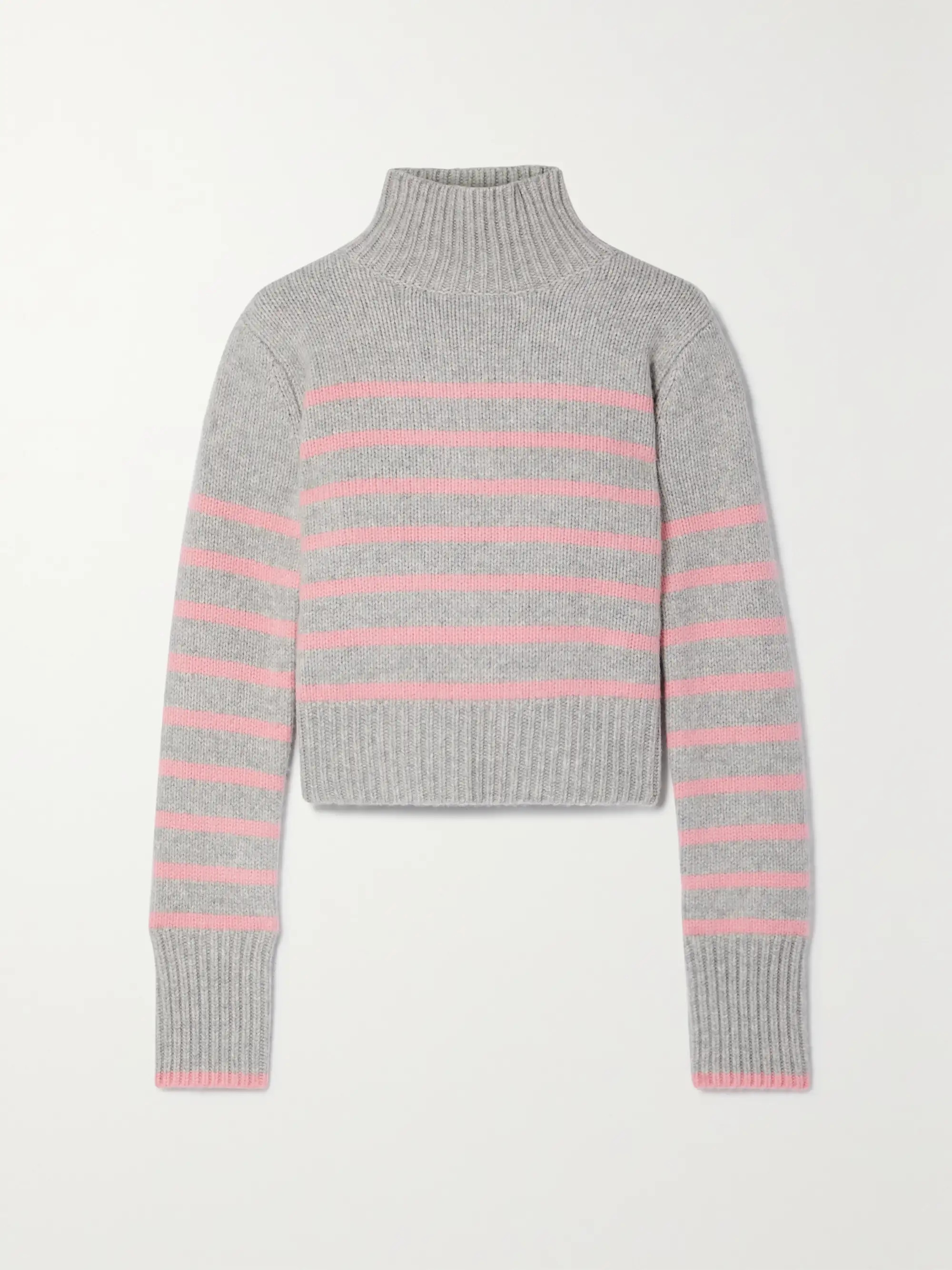 Mini Marin striped wool and cashmere-blend turtleneck sweater | NET-A-PORTER (US)
