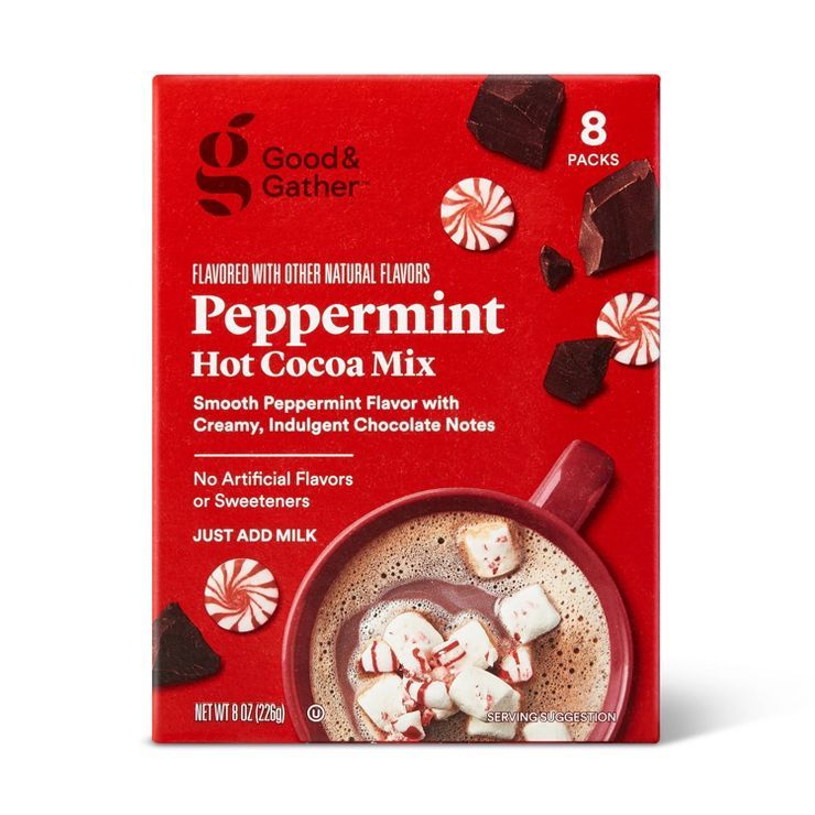 Peppermint Hot Cocoa Mix - 8oz - Good & Gather™ | Target