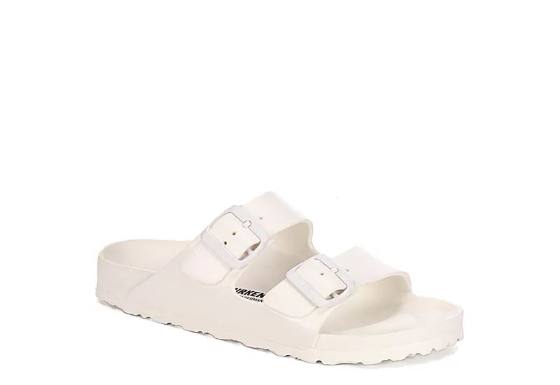 Birkenstock Womens Arizona Essentials Slide Sandal - White | Rack Room Shoes
