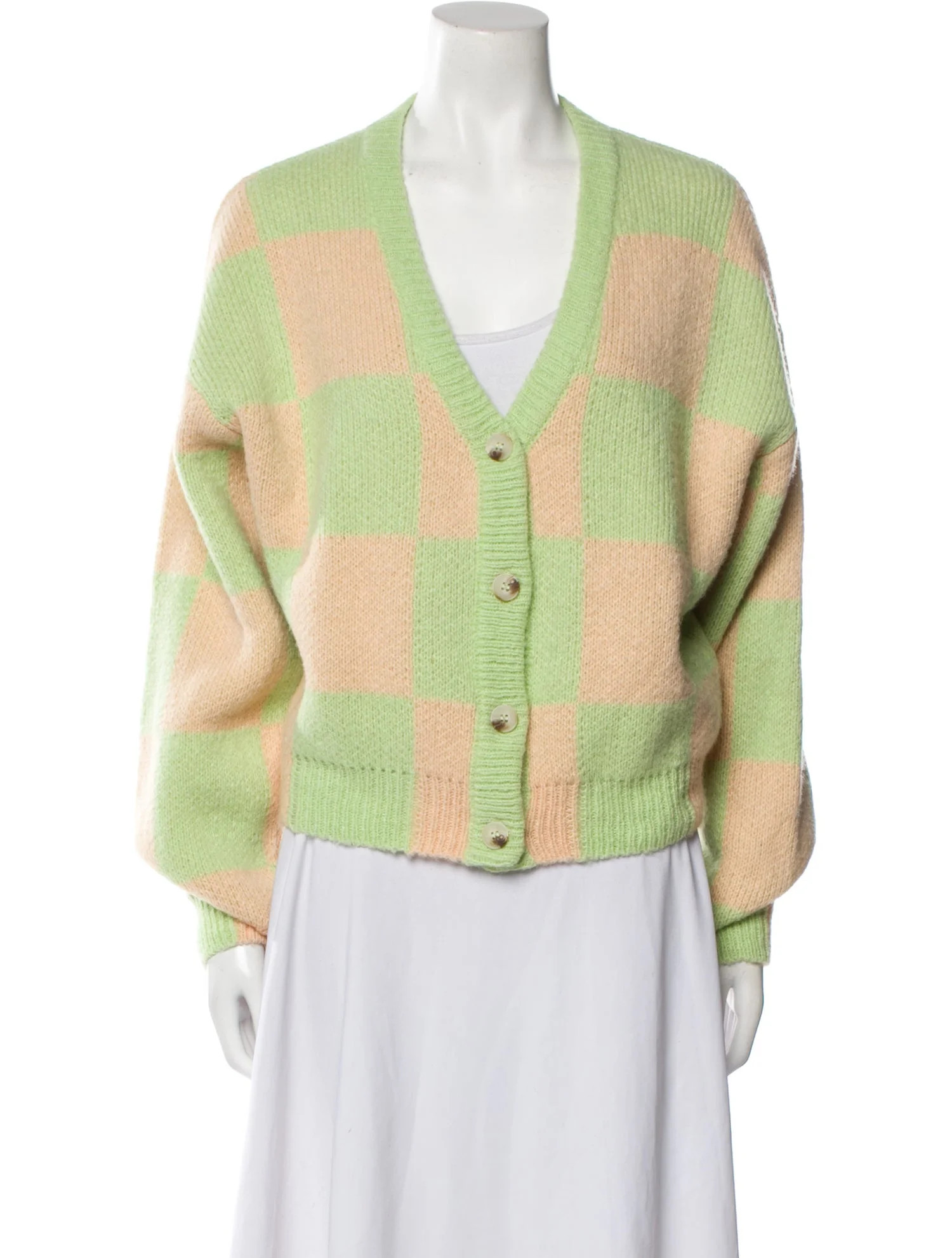 Striped V-Neck Sweater | The RealReal