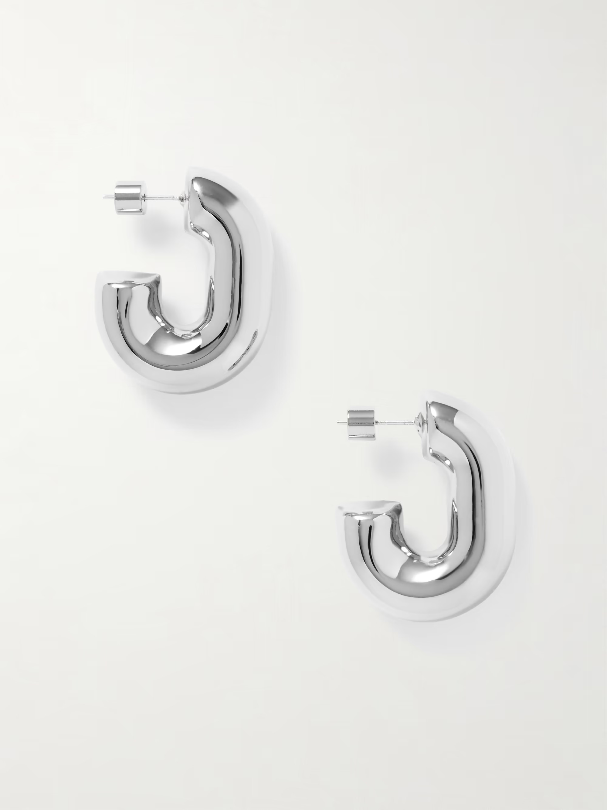 Kayla Link rhodium-plated earrings | NET-A-PORTER (UK & EU)