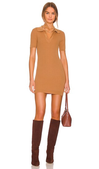 Brittany Ribbed Mini Dress | Revolve Clothing (Global)