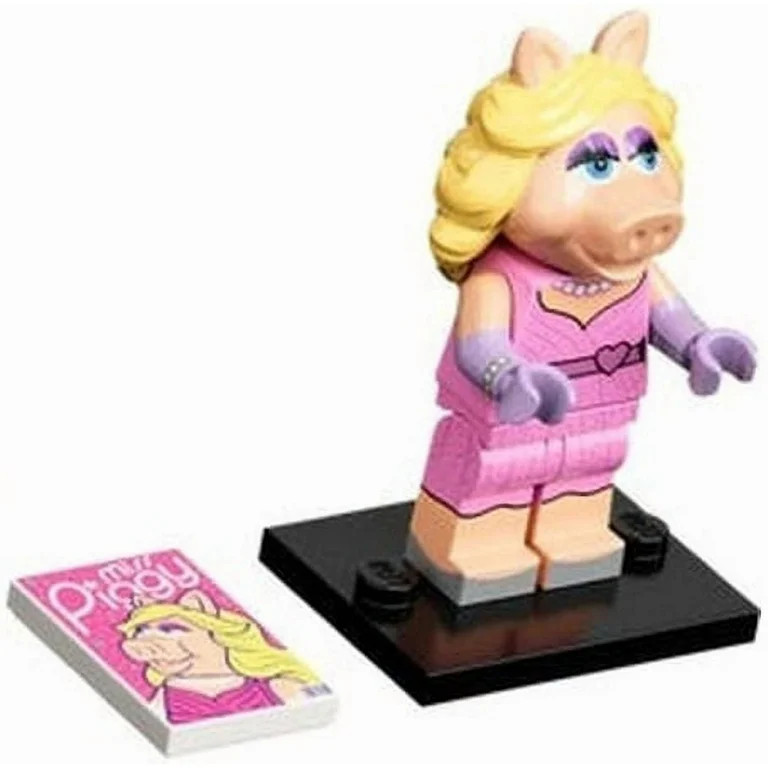 LEGO Muppets Series Miss Piggy Collectible Minifigure 71033 (SEALED) | Walmart (US)