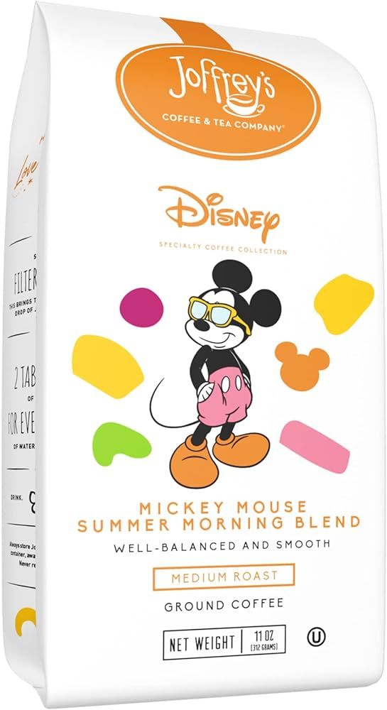 Joffrey's Coffee - Disney Mickey Mouse Summer Morning Blend, Summer Seasonal Sips from the Disney... | Amazon (US)