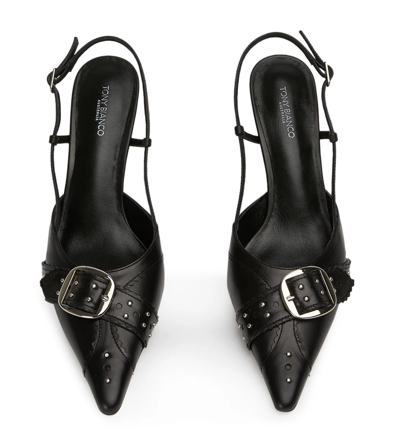 Sadie Black Como Heels | Tony Bianco US