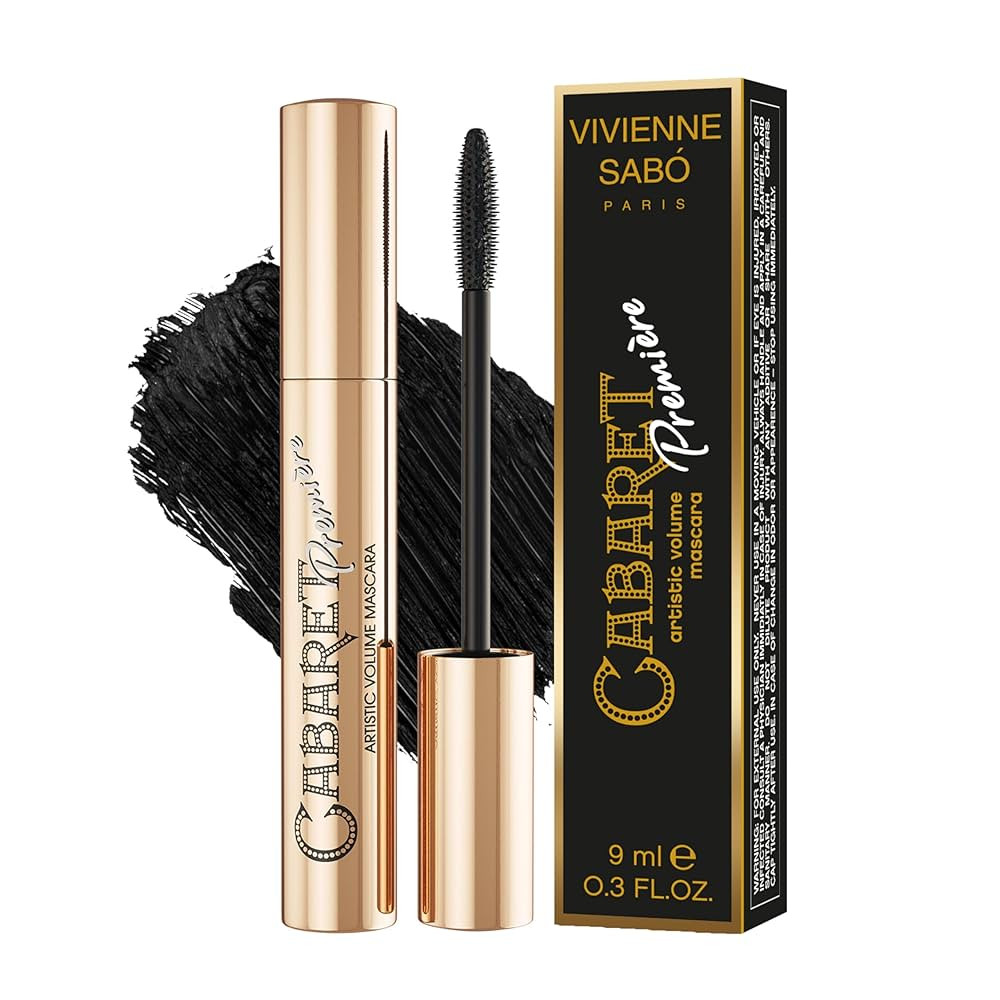Vivienne Sabó Cabaret Premiere Black Mascara, Volume and Length, Defining, Curling, No Flaking, ... | Amazon (US)