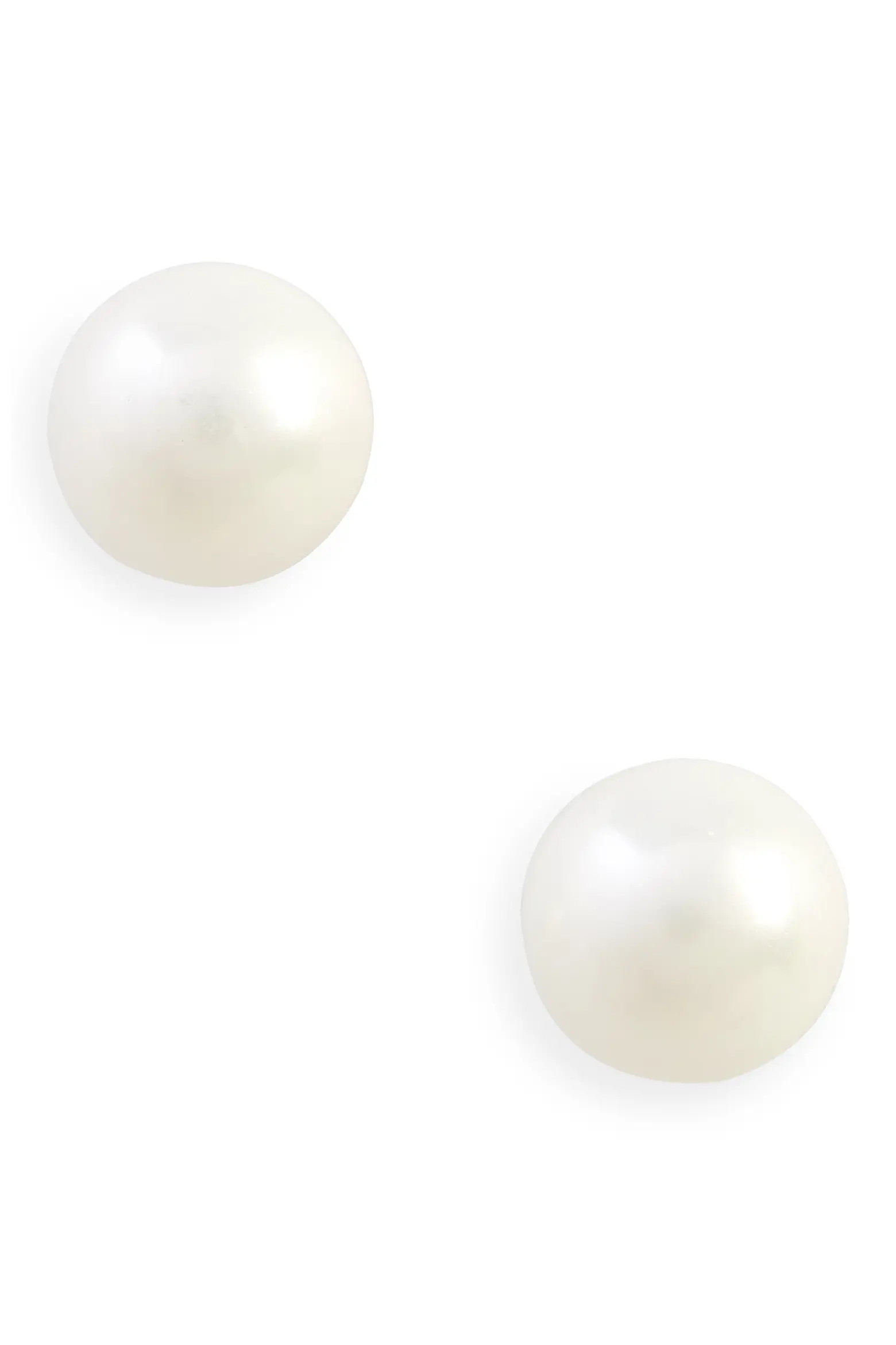 Gift Boxed 6mm Faux Pearl & Sterling Silver Stud Earrings | Nordstrom | Nordstrom
