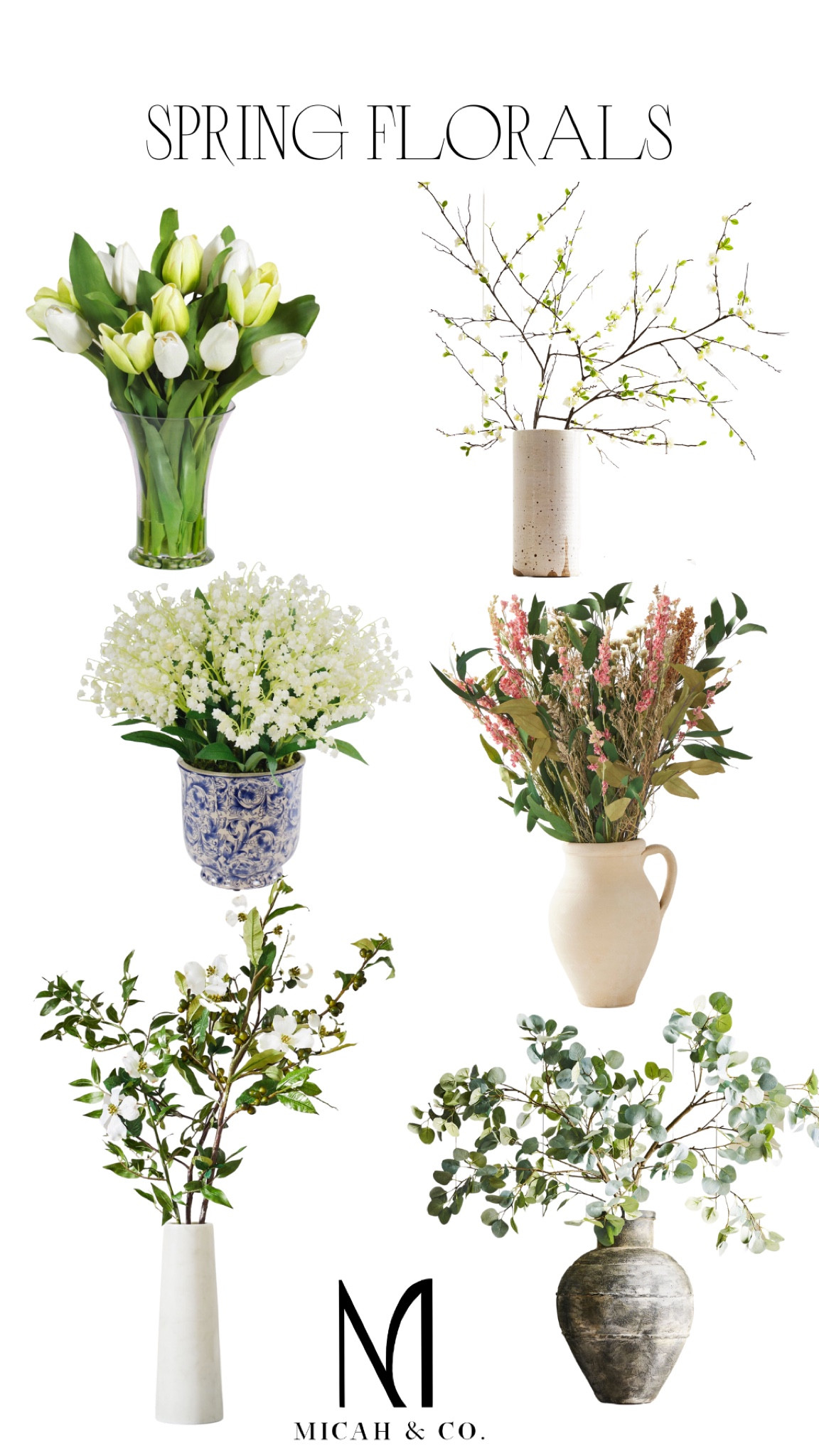 Spring stem finds! 

@micahabbanantodesigns 

#timelesswithanedge
#micahandco

#LTKSeasonal #LTKhome #LTKstyletip