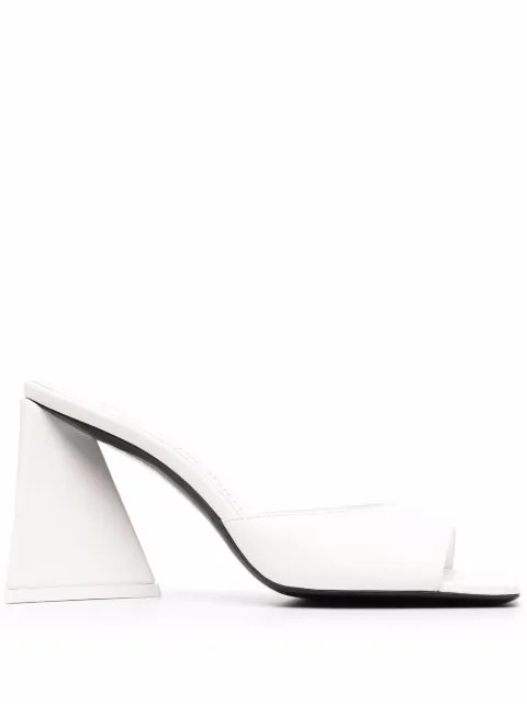 Devon square-toe mules | Farfetch (US)