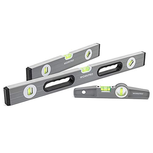 WORKPRO 3-Piece Spirit Level Set(9", 16", 24")， W002900A | Amazon (US)