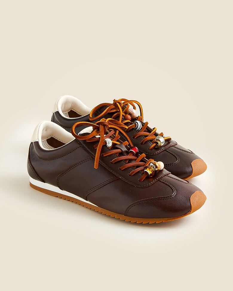 Rec sneakers in leather | J. Crew US