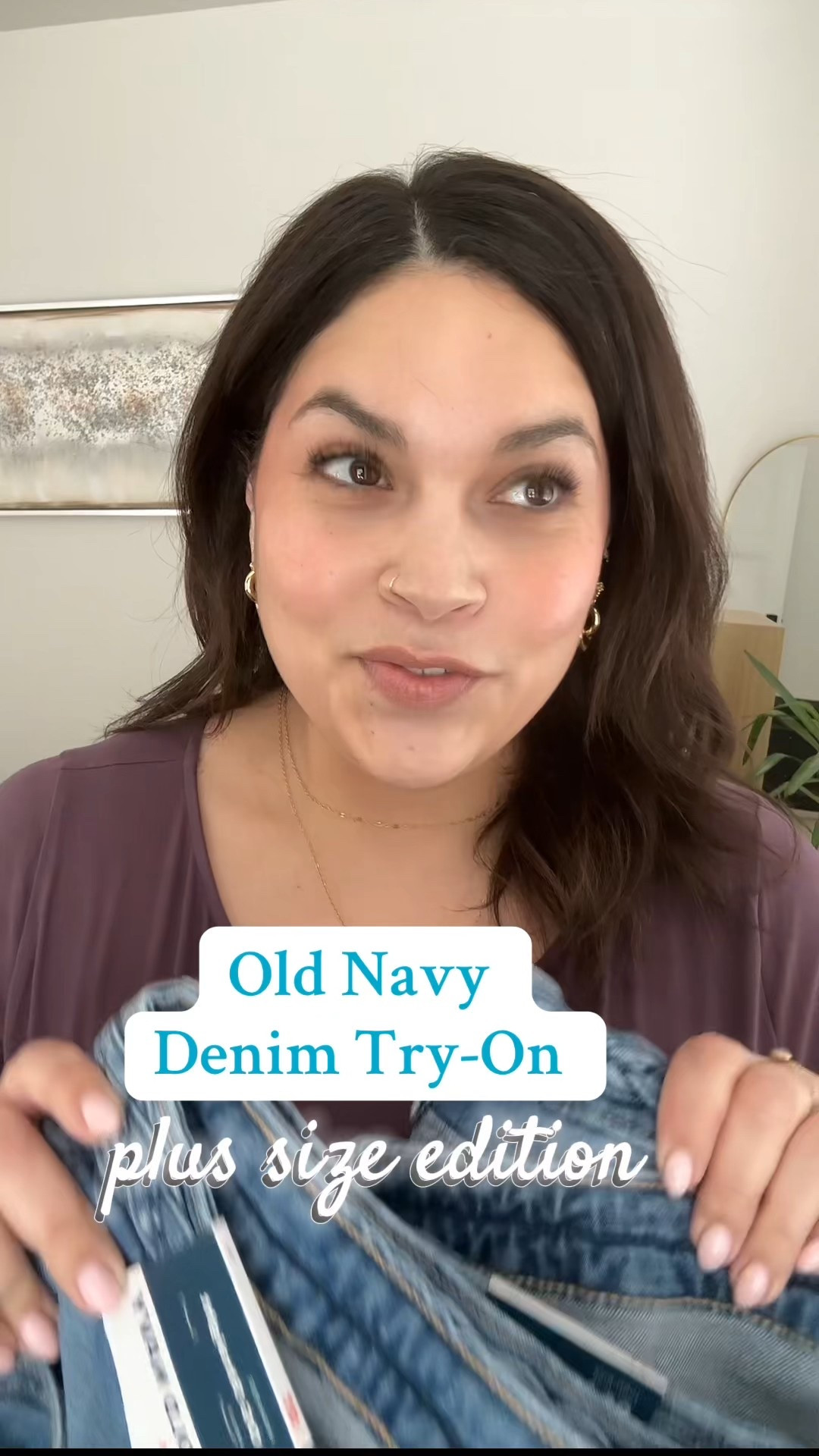 Braided Jeans! Old Navy Plus Size Denim
Size 20 in video 💙

#LTKWatchNow #LTKStyleTip #LTKPlusSize