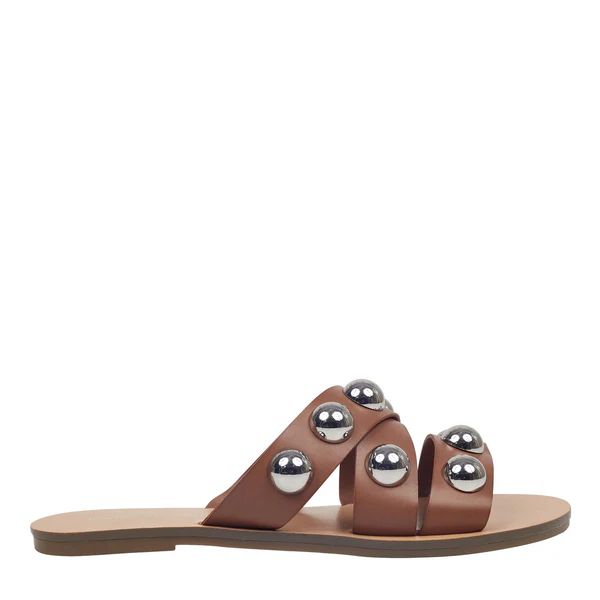 Bryte Flat Slide Sandal | Marc Fisher