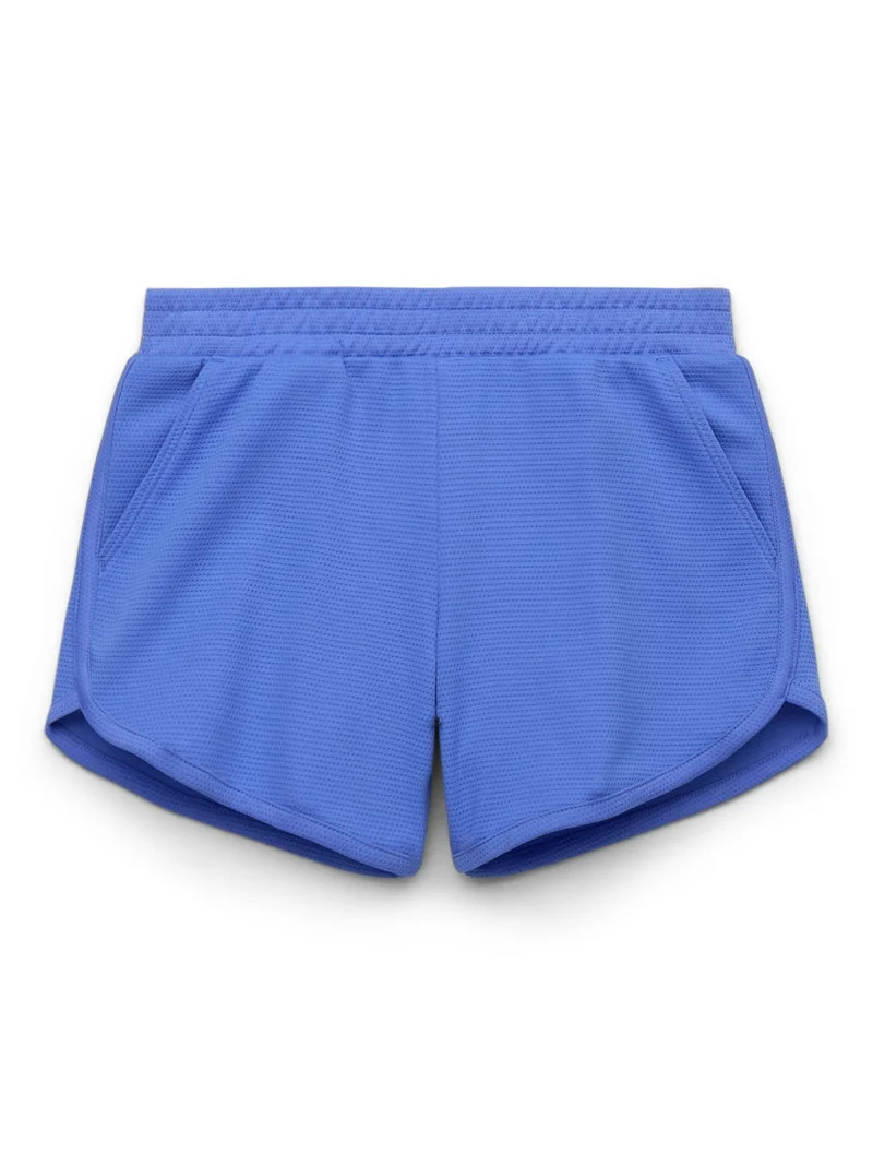 Athletic Works Girl's Active Core Shorts, Sizes 4-18 & Plus - Walmart.com | Walmart (US)