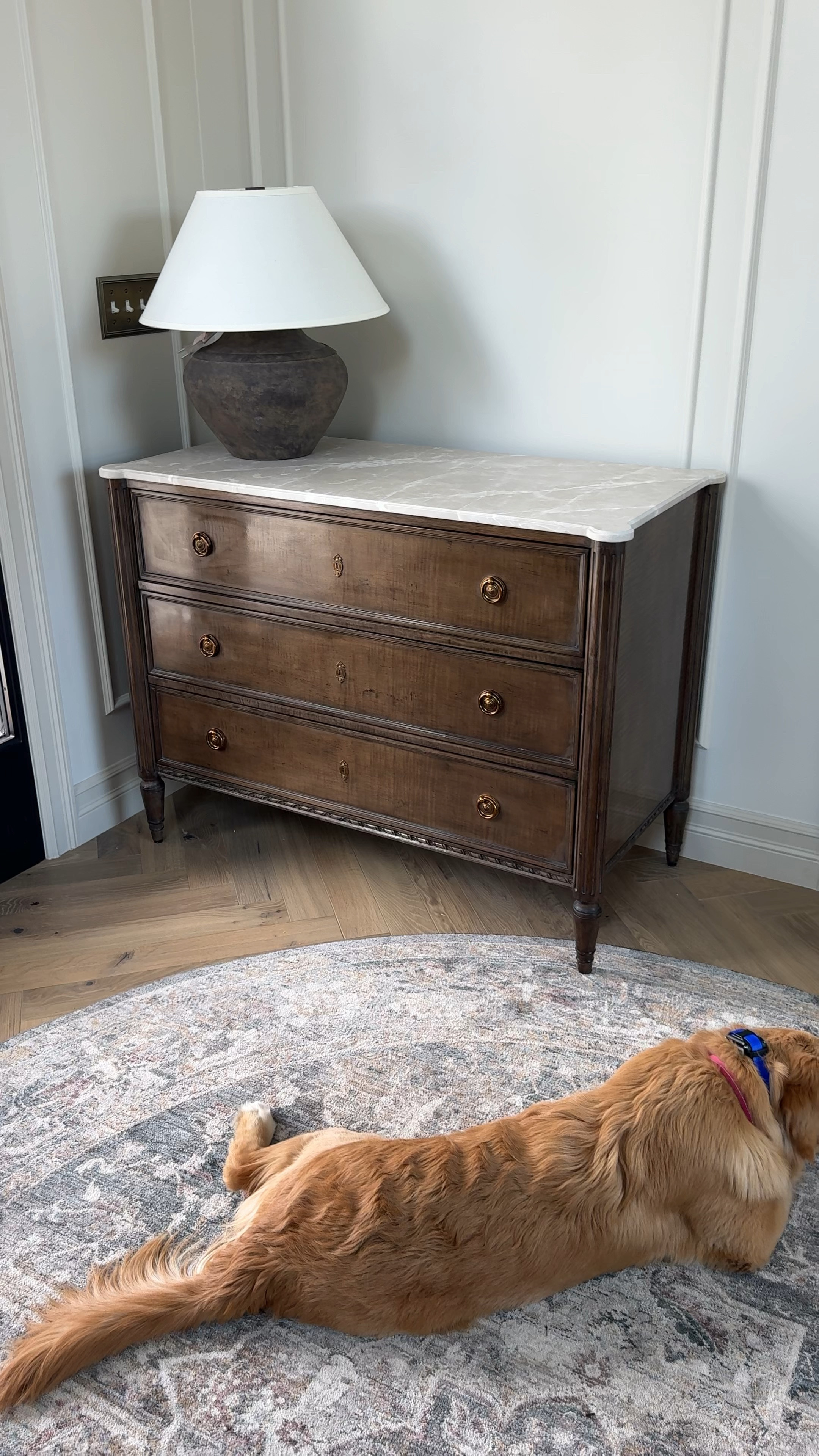My new entryway cabinet!  It’s a high quality piece with a gorgeous marble top.

Frontgate, area rug, McGee co

#LTKHome