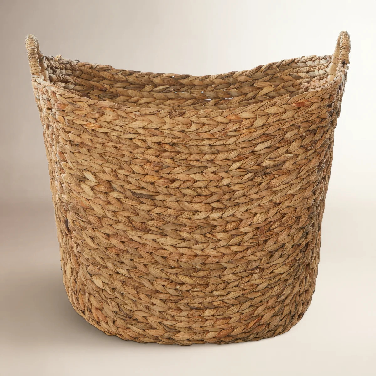 Cole and Grey Seagrass Handmade Large Woven Brown Decorative and Functional Storage Basket with R... | Wayfair North America