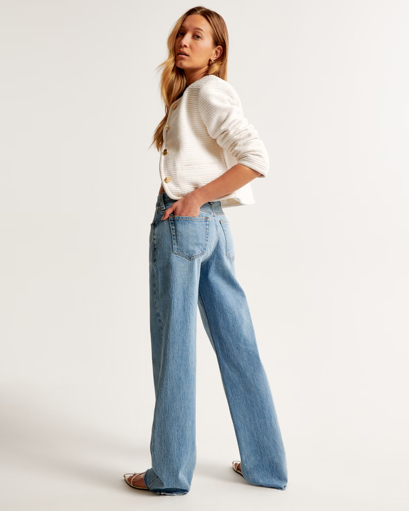 Low Rise Baggy Jean | Abercrombie & Fitch (US)