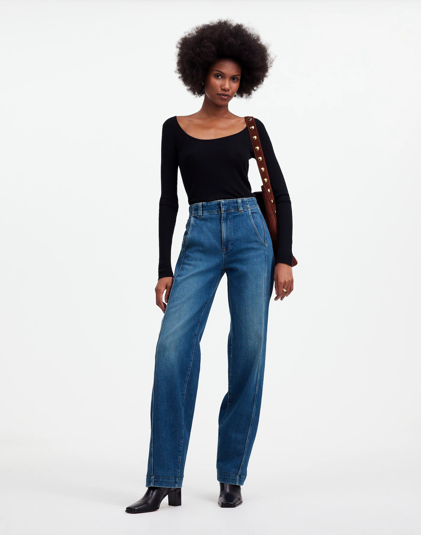 Tapered Denim Trousers | Madewell | Madewell