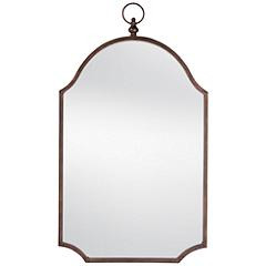 Malina Bronze Metal 20" x 34" Wall Mirror | www.lampsplus.com | Lamps Plus