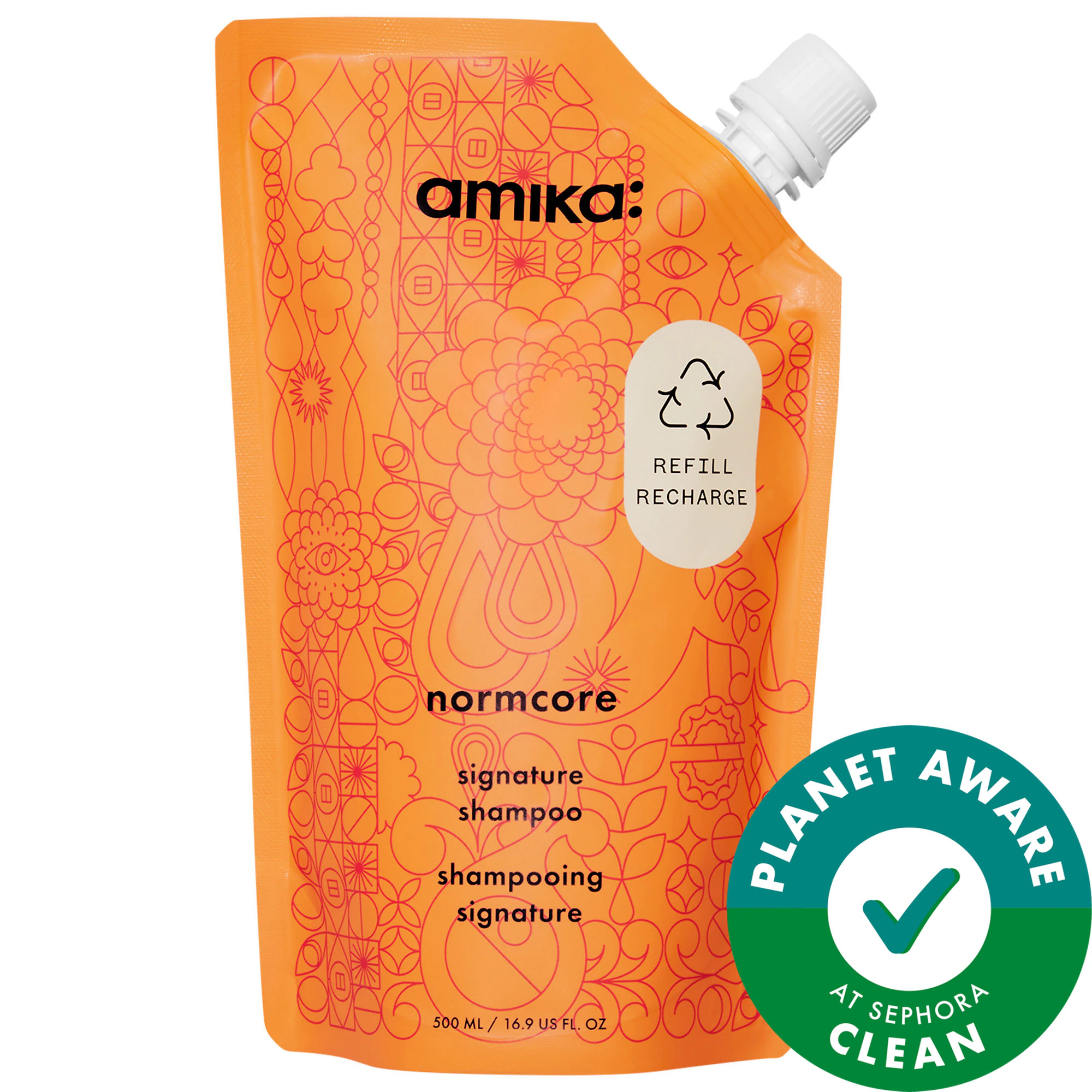 amika Normcore Nourishing Shampoo 16.9 oz / 500 mL | Sephora (US)